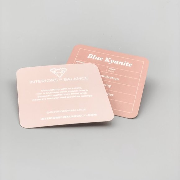 Blue Kyanite Rough Crystal  Earrings - Picture 9 of 9